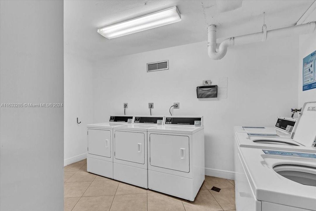 Laundry Room on each floor