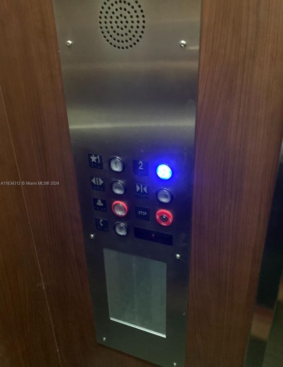 INSIDE ELEVATOR