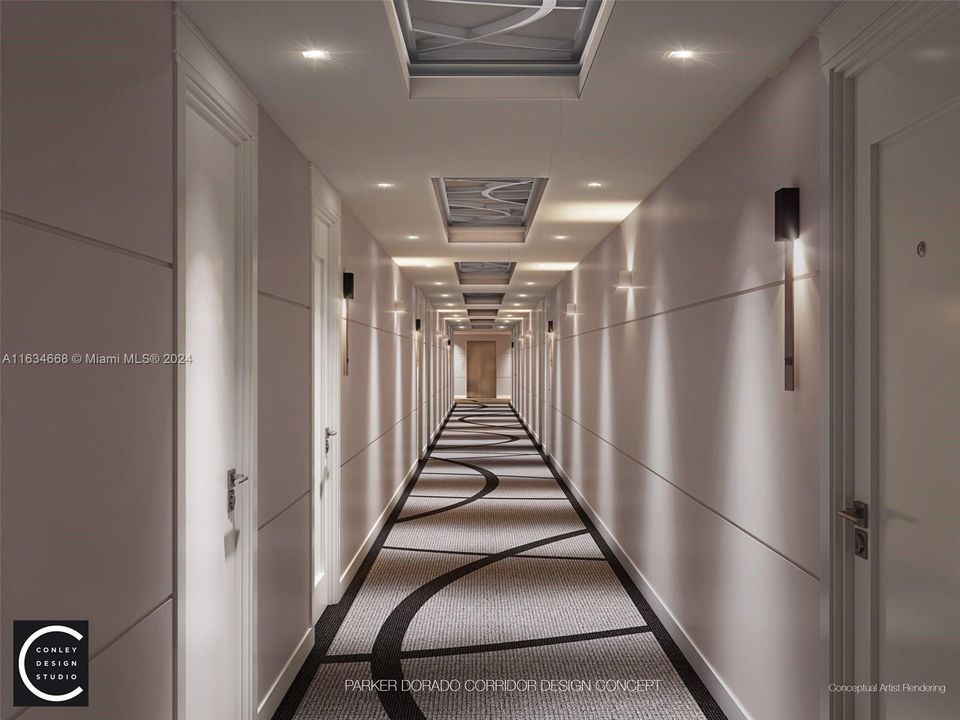 Renovated Hallways