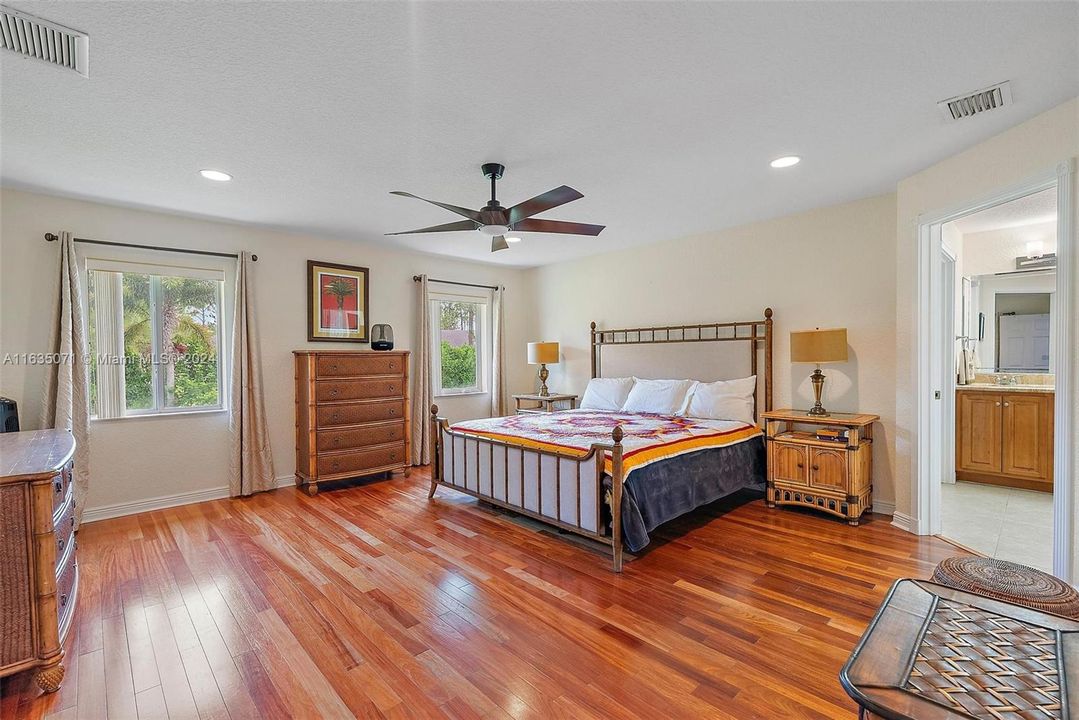 Master bedroom - Huge; king bed shown