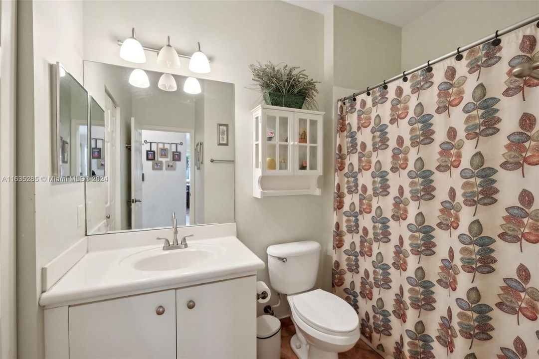 Guest Bathroom on the first floor