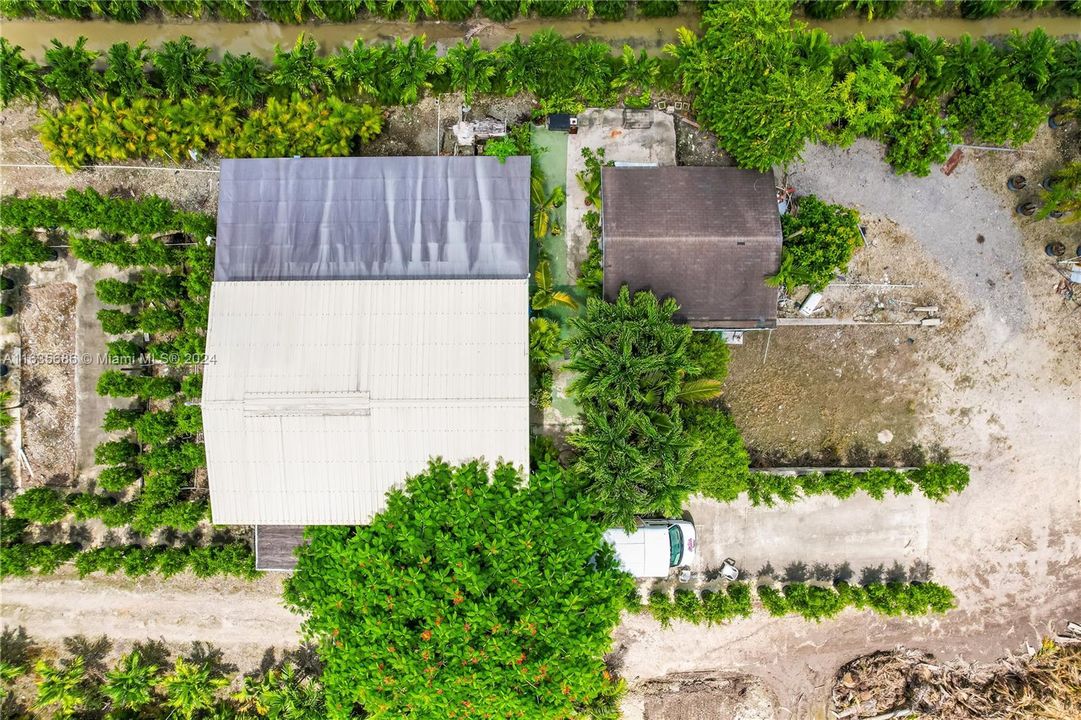 LOADING DOCK PLUS OVERHEAD SHOT