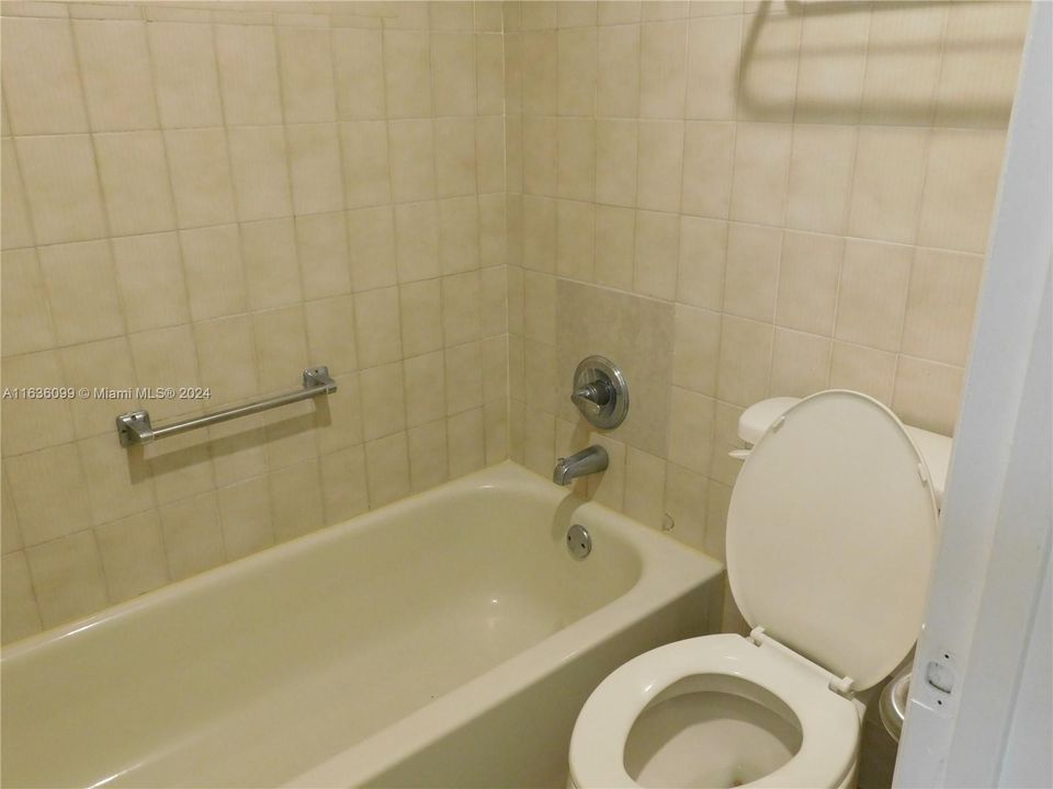 bath in the 3 bedroom