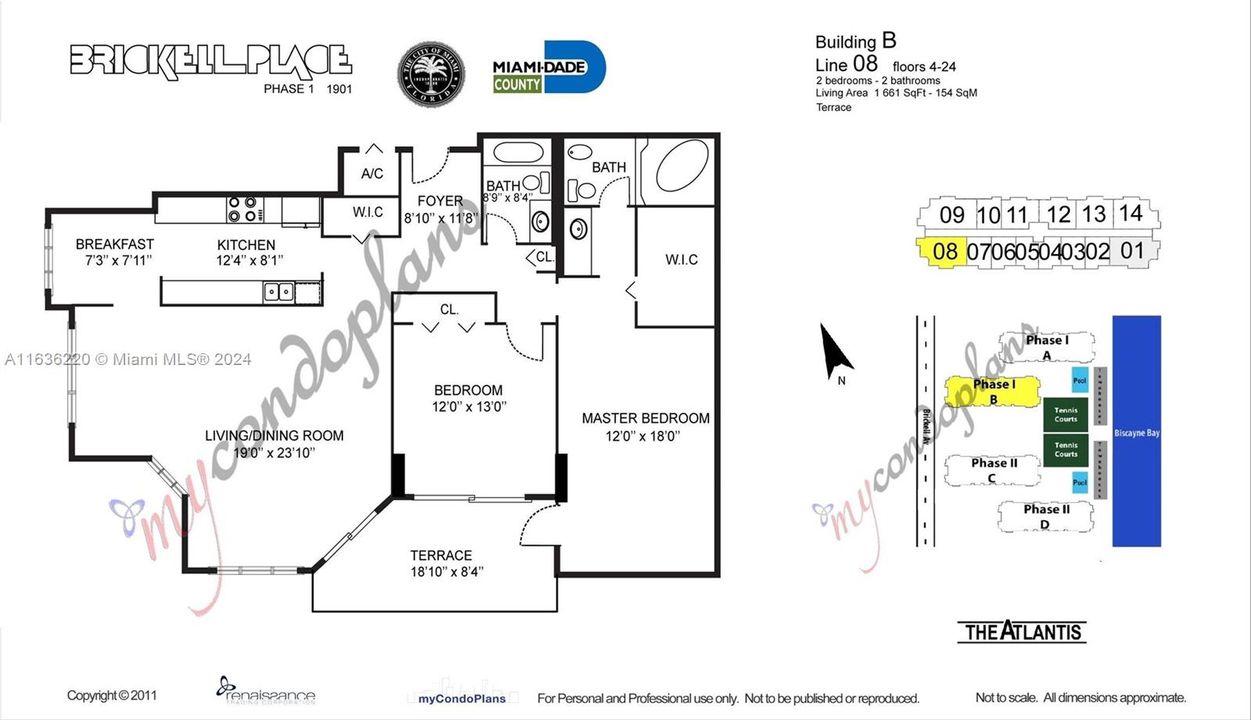 En Venta: $760,000 (2 camas, 2 baños, 1661 Pies cuadrados)