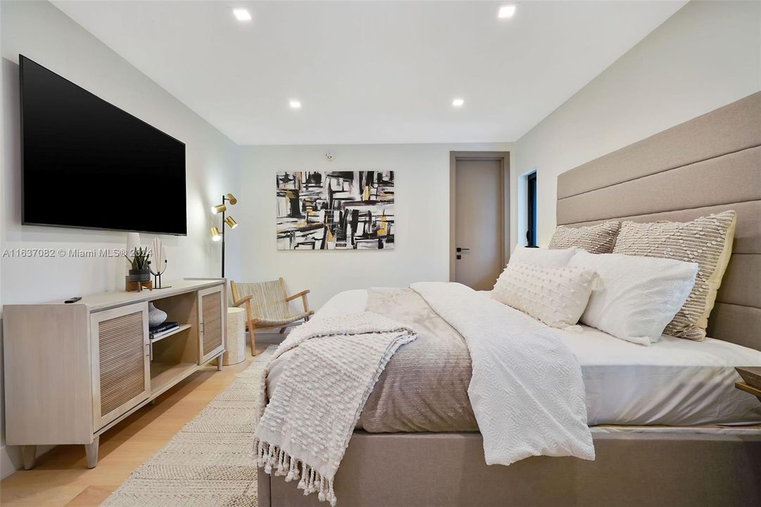 Guest Bedroom with built in closet and ensuite bathroom