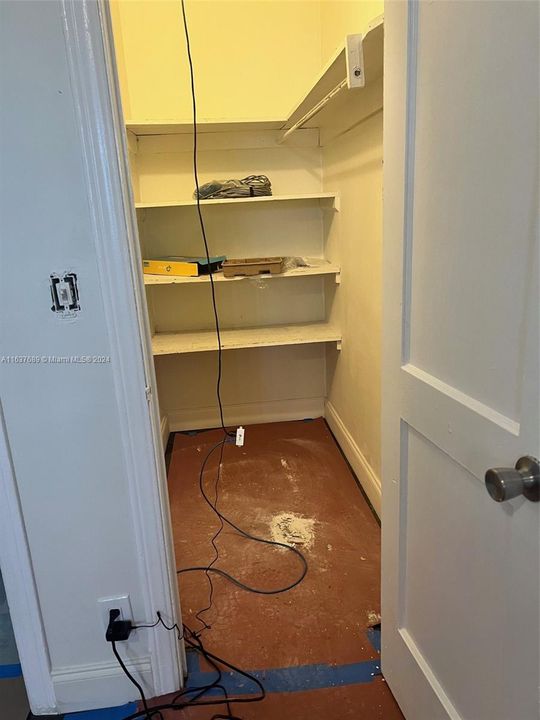 Humongous closet of 1 bedroom house