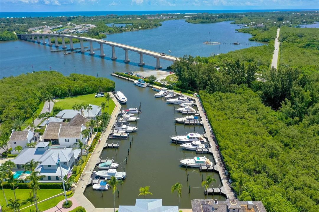 Deep water parking for up to 55' boat