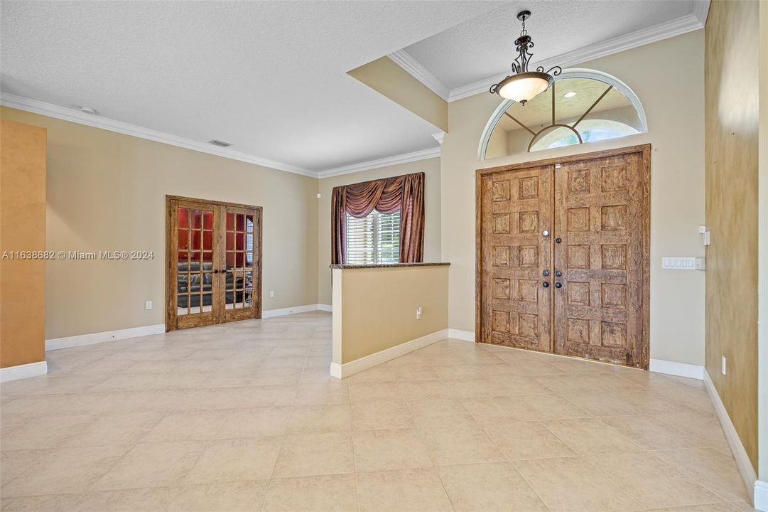 INSIDE ENTRY FOYER