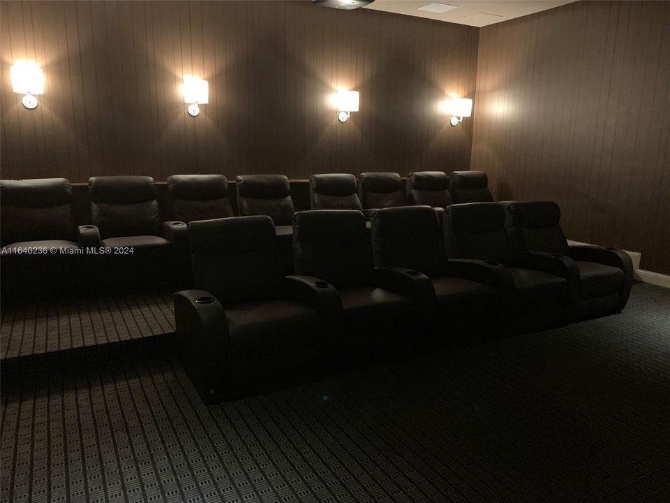 Theater room