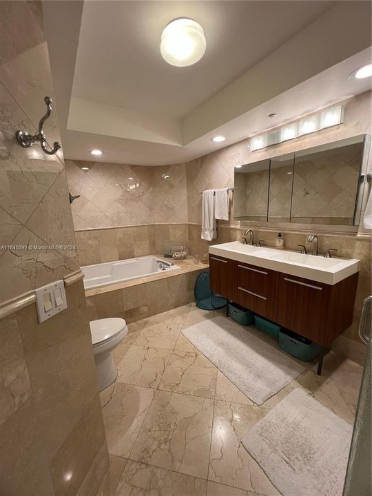 Master bathroom