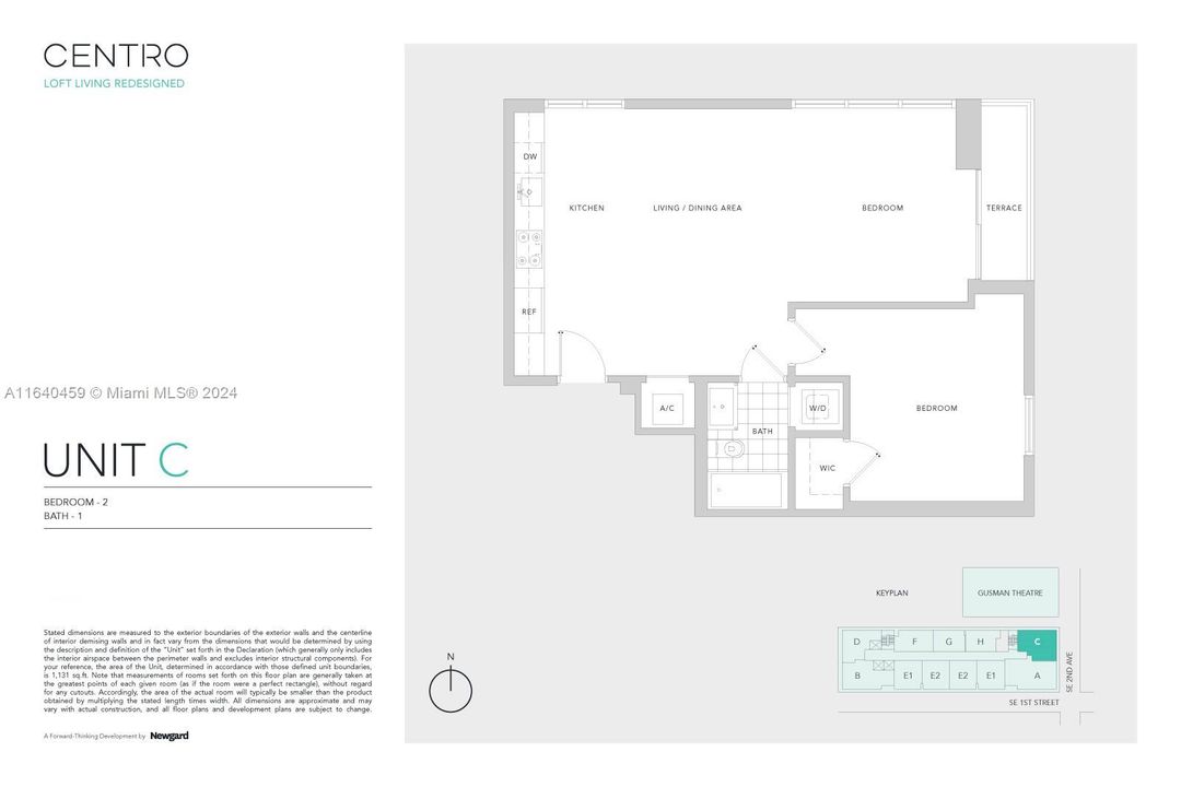 For Sale: $399,000 (2 beds, 1 baths, 736 Square Feet)