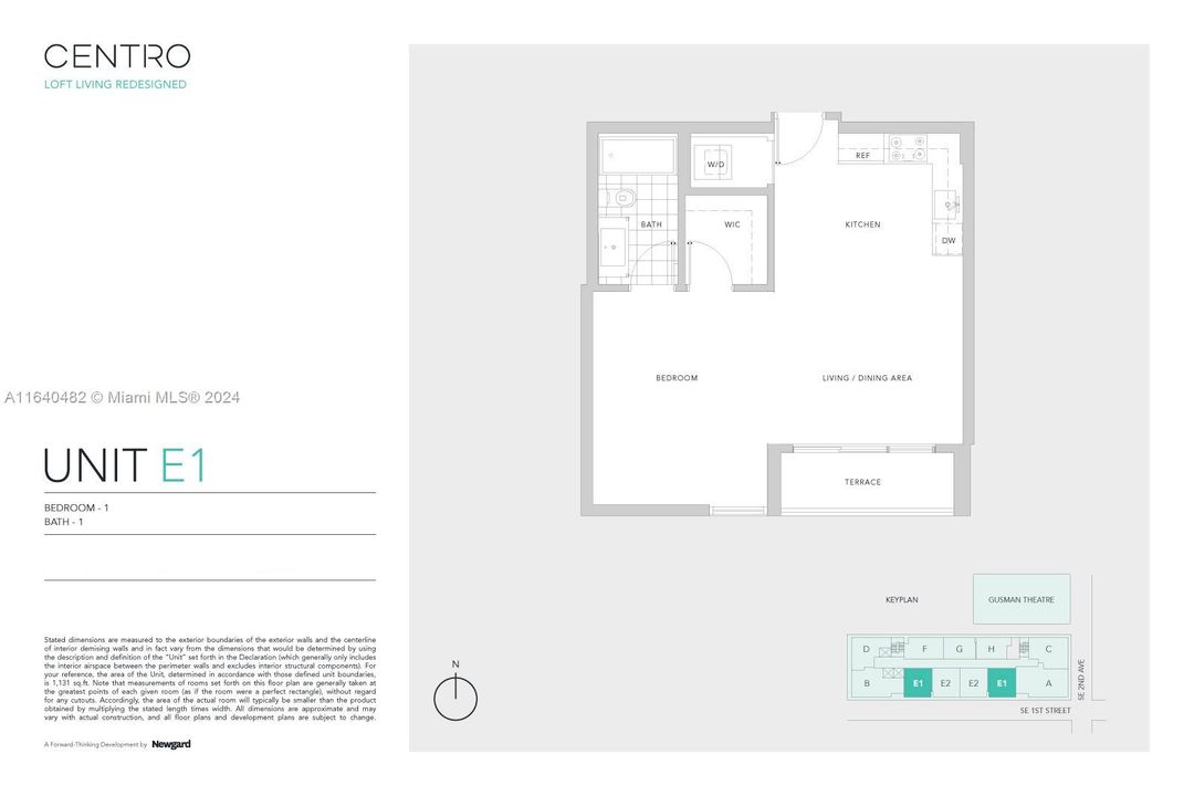 En Venta: $349,000 (1 camas, 1 baños, 533 Pies cuadrados)