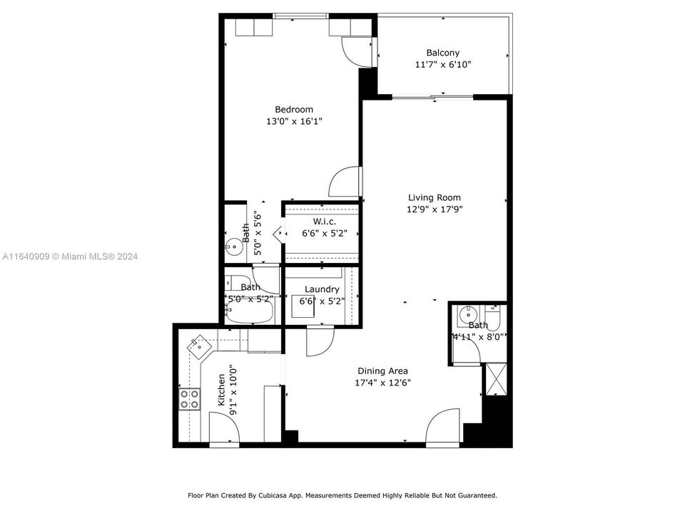 For Sale: $449,997 (1 beds, 2 baths, 930 Square Feet)