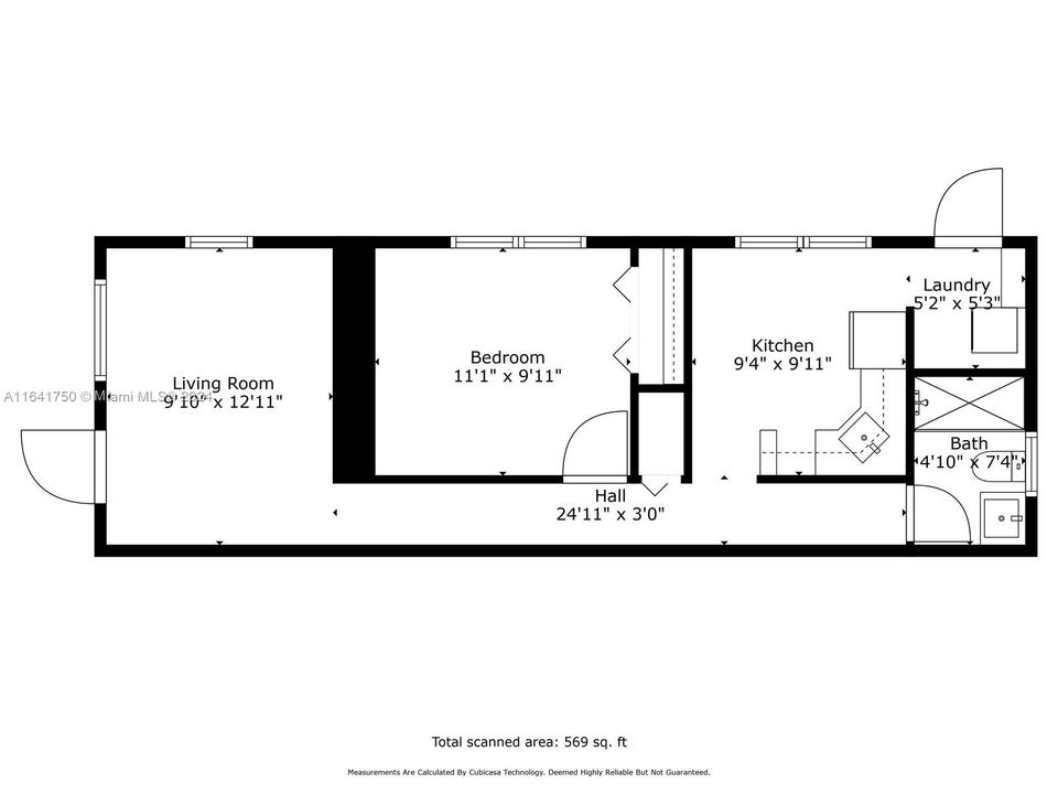 For Rent: $2,500 (1 beds, 1 baths, 656 Square Feet)