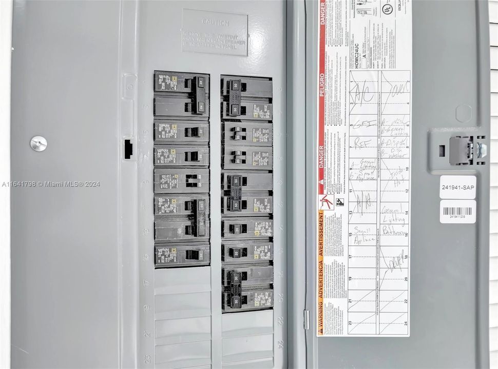 Electrical Panel - Interior