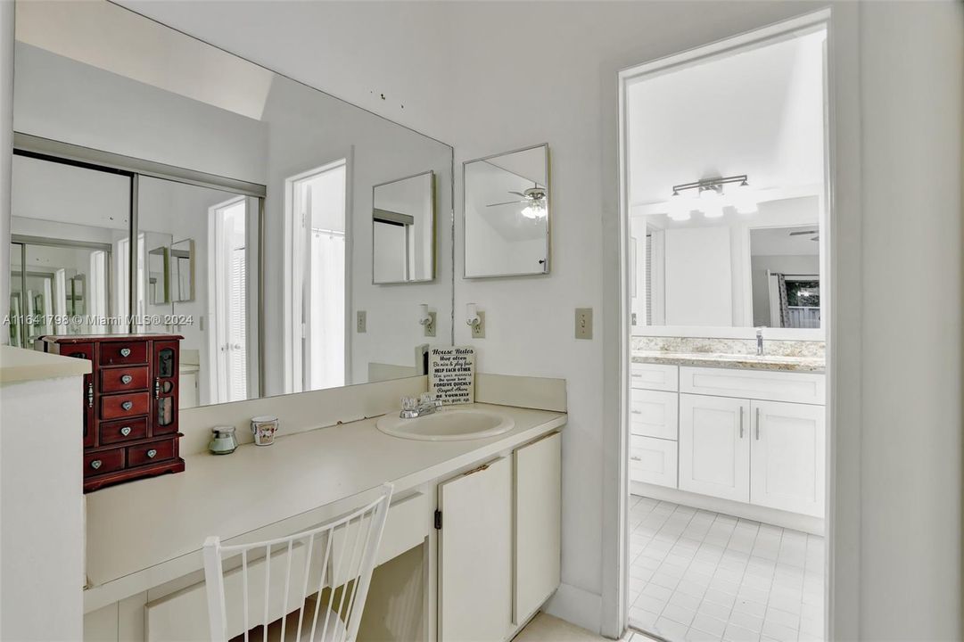 Master Bathroom Sitting/Vanity Area