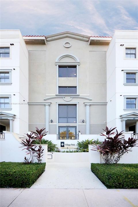 Village Park Condominium Entrance