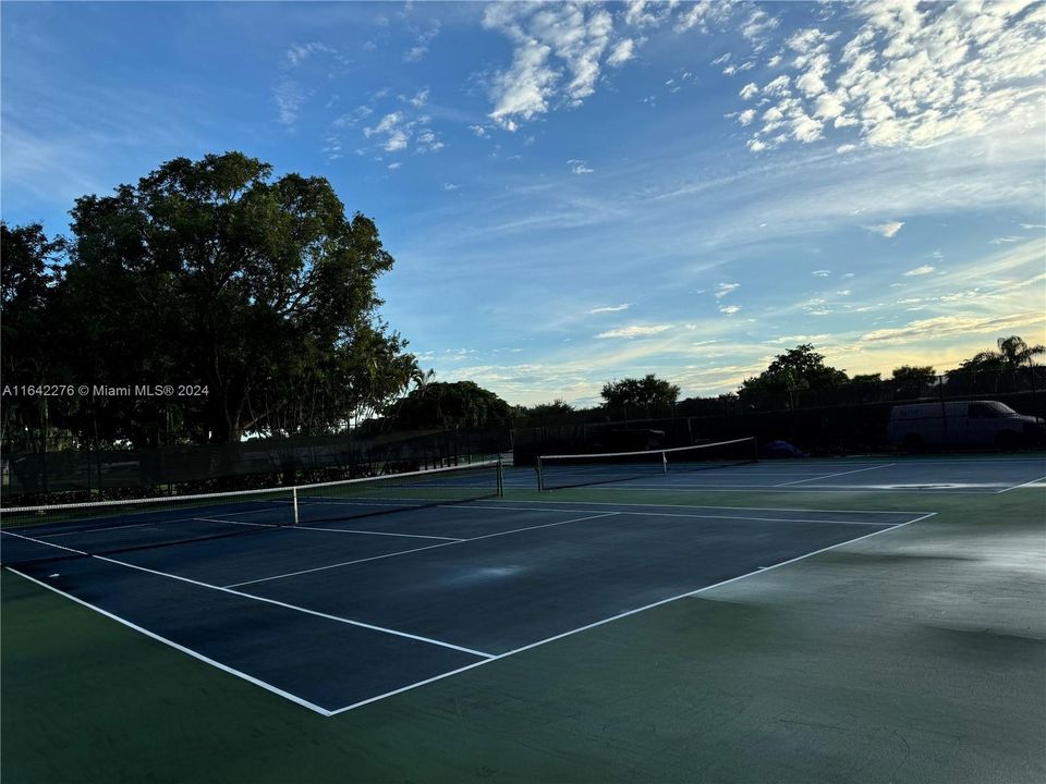 Tennis courts