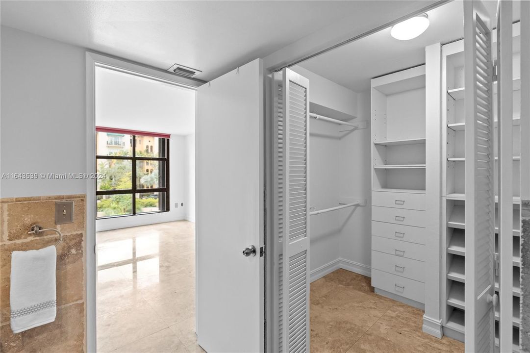 Primary Bedroom closet