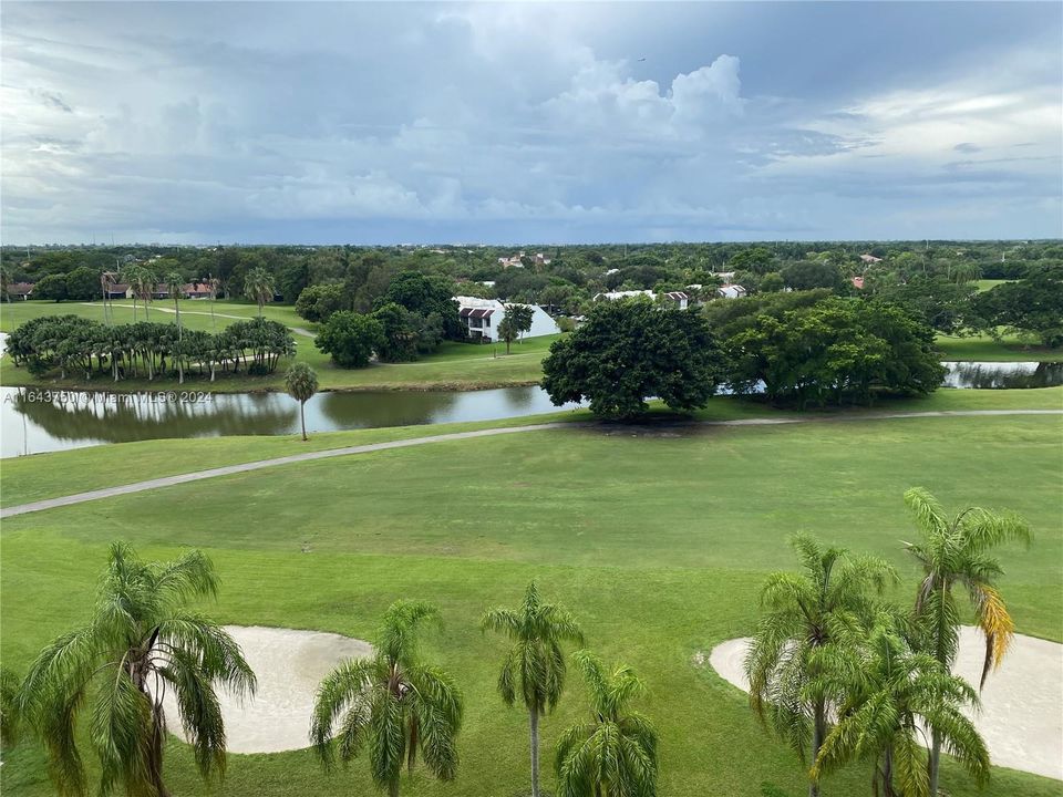 View from the balcony