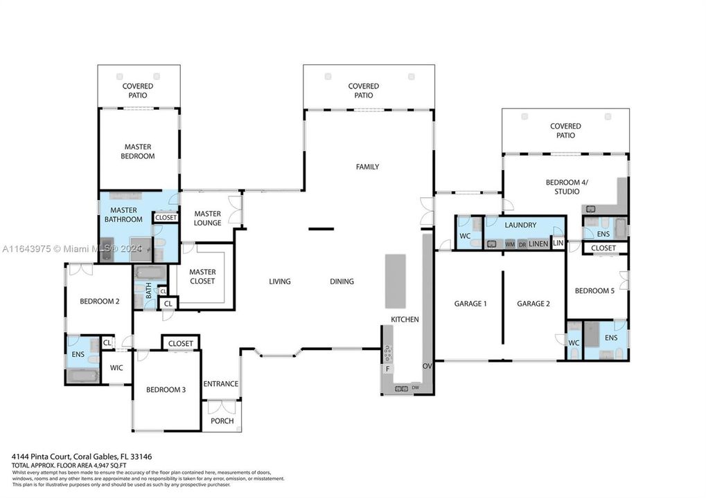 En Venta: $7,500,000 (5 camas, 5 baños, 4947 Pies cuadrados)