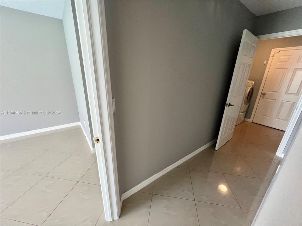 Laundry/Garage Hallway