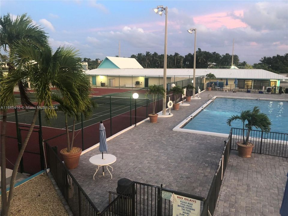 Pool & Tennis Courts