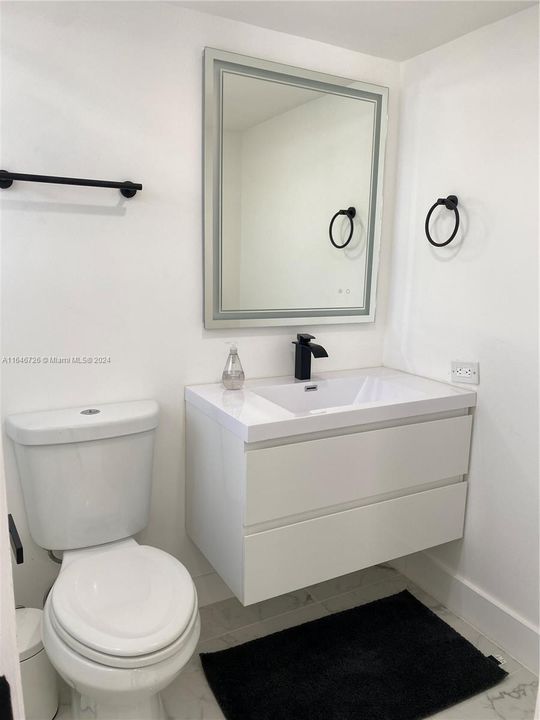 Second bathroom