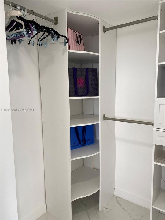 Walk-in closet