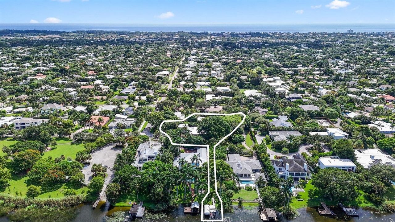 Ariel View East