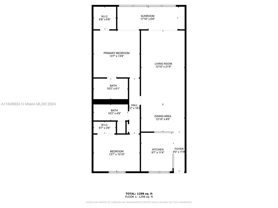 For Rent: $2,200 (2 beds, 2 baths, 1156 Square Feet)