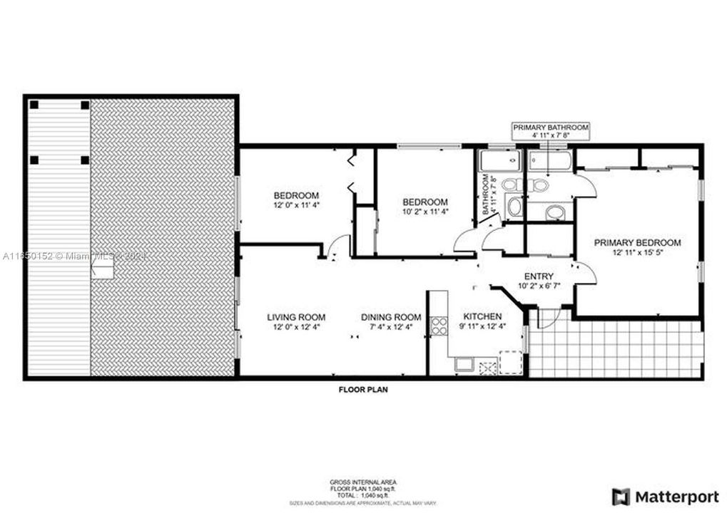 Recently Rented: $3,200 (3 beds, 2 baths, 1131 Square Feet)