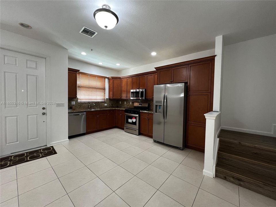 Kitchen View- All New Appliances