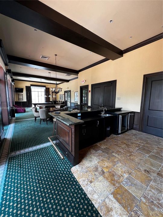 Billiard Room Clubhouse