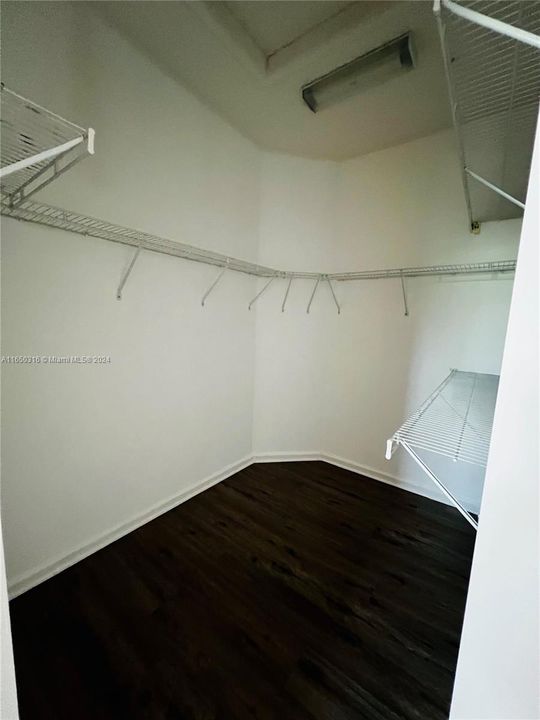 Master Bedroom Walk-In Closet