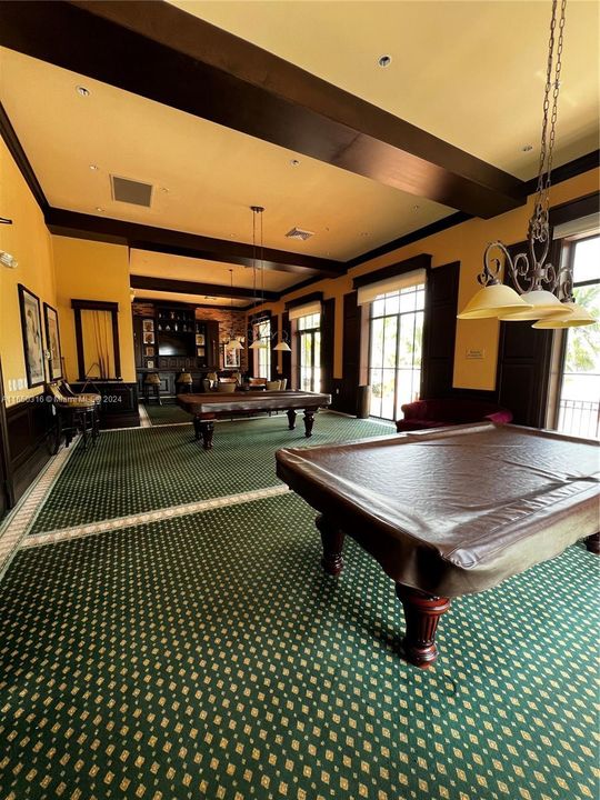 Billiard Room Clubhouse