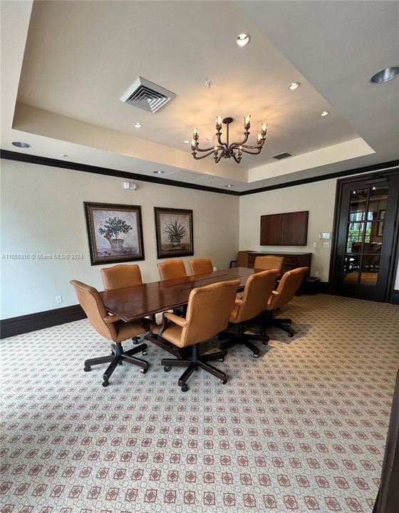 Clubhouse Meeting Room