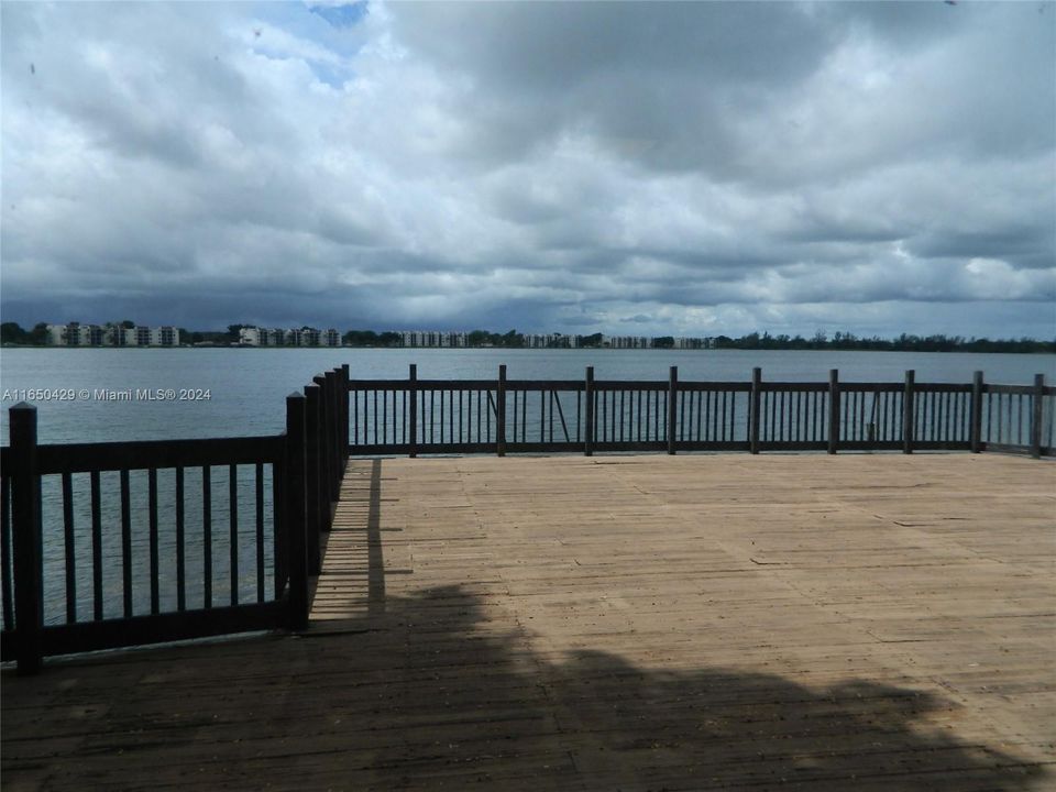 Amenities Deck awaiting deck renovations