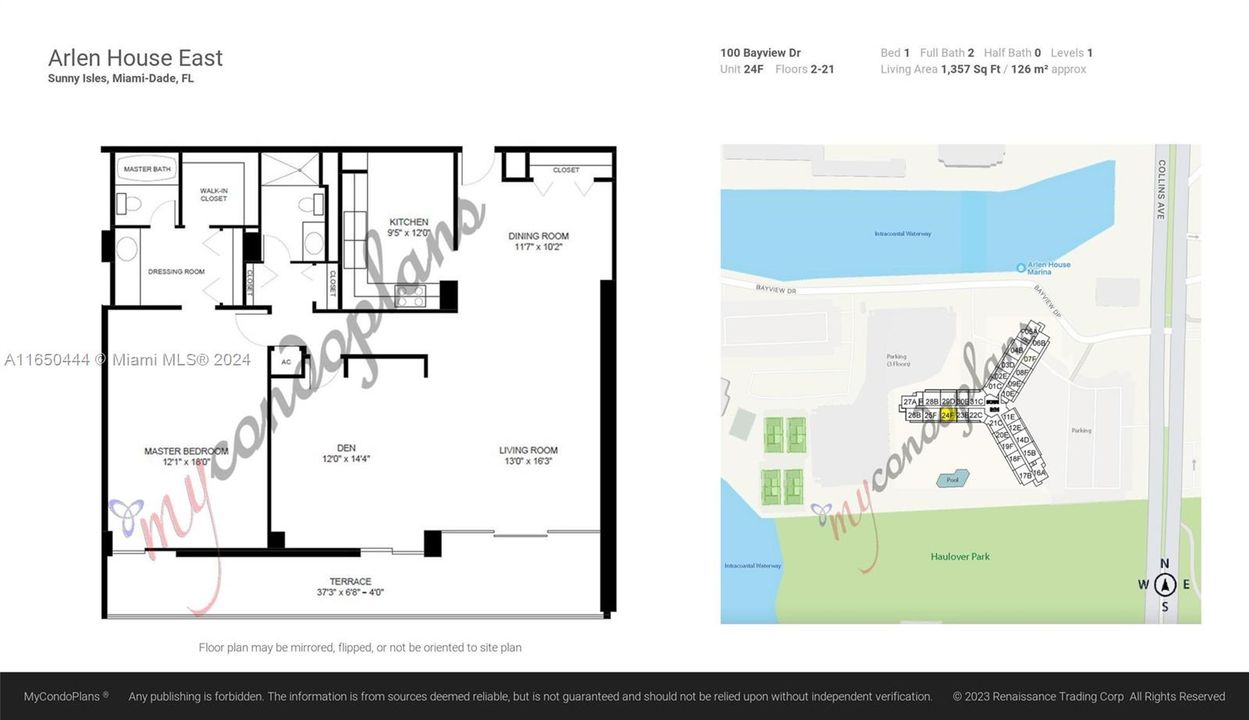 Active With Contract: $400,000 (2 beds, 2 baths, 1357 Square Feet)