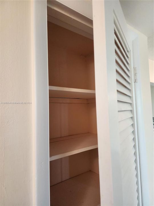 Linen closet