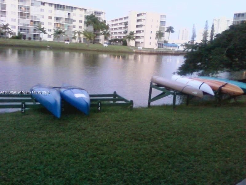 Become a member of kayak club and dock kayak at lagoon