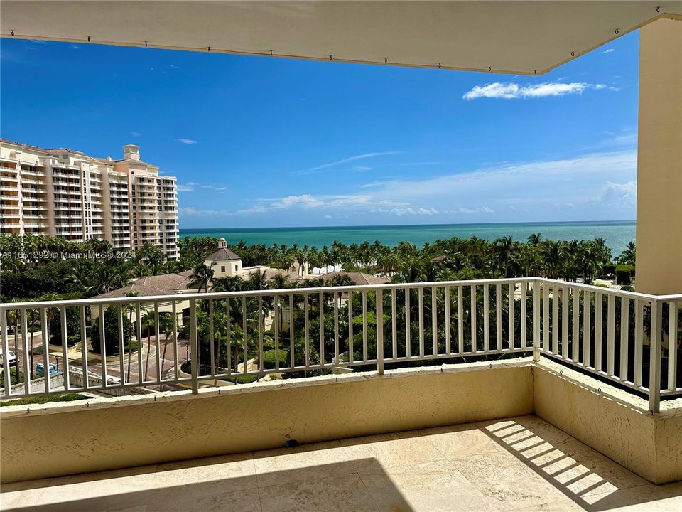 Terrace Facing Ocean