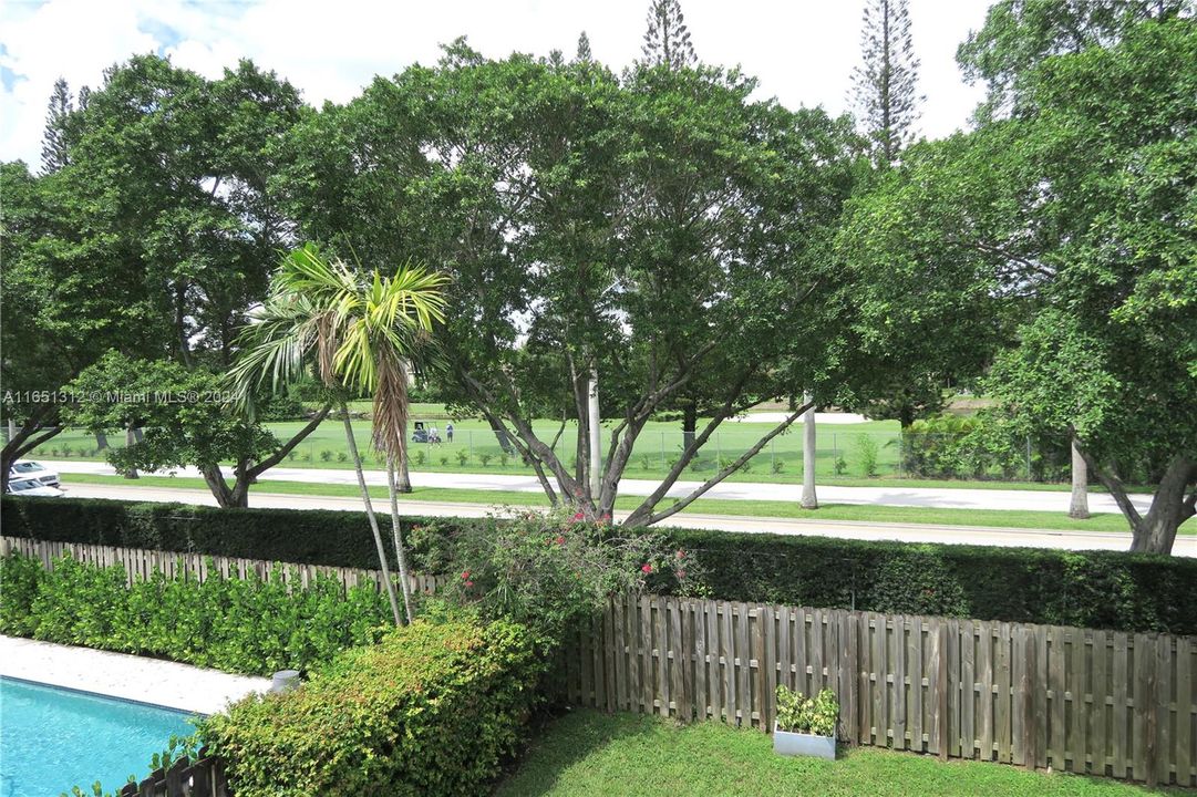 Golf view from Master Bedroom