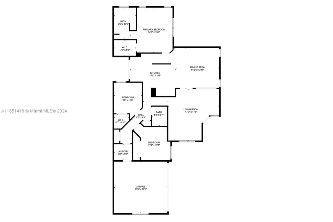 Active With Contract: $549,900 (3 beds, 2 baths, 1761 Square Feet)