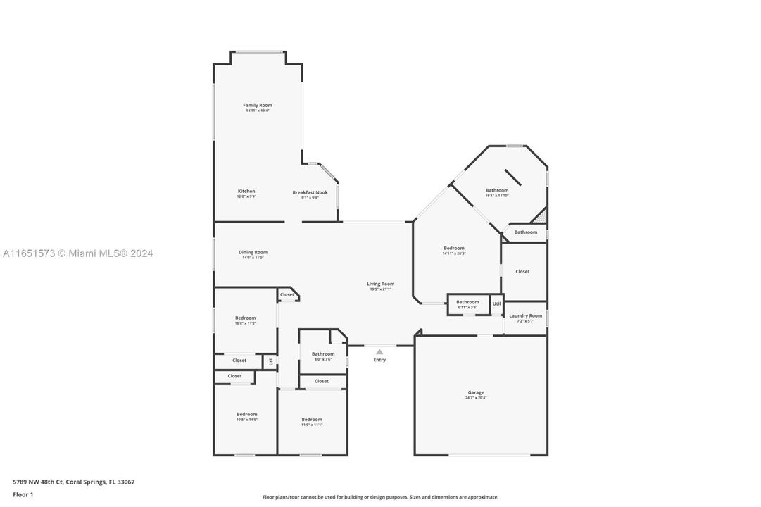 Activo con contrato: $875,000 (4 camas, 2 baños, 2370 Pies cuadrados)