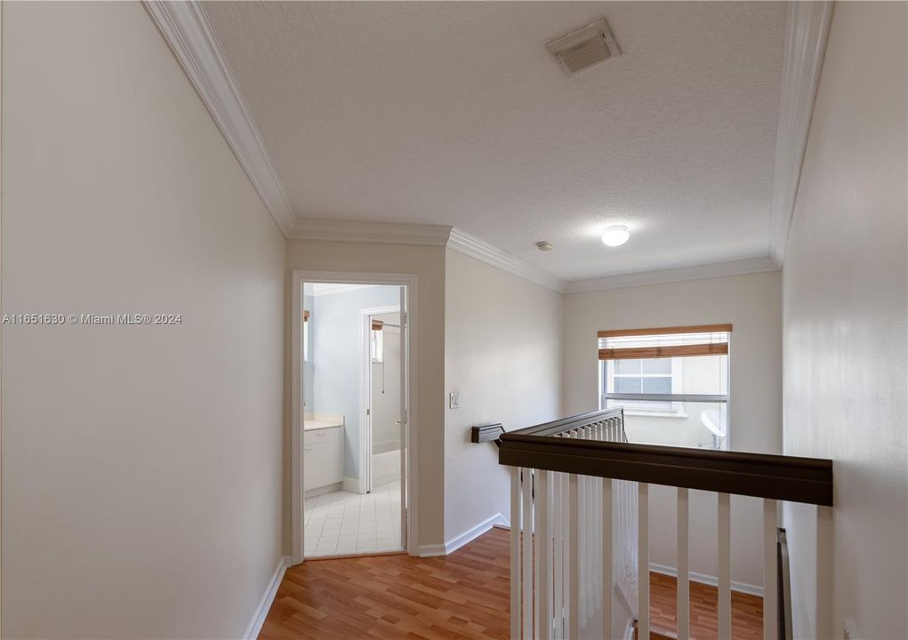 Upstairs Hallway Towards Staircase