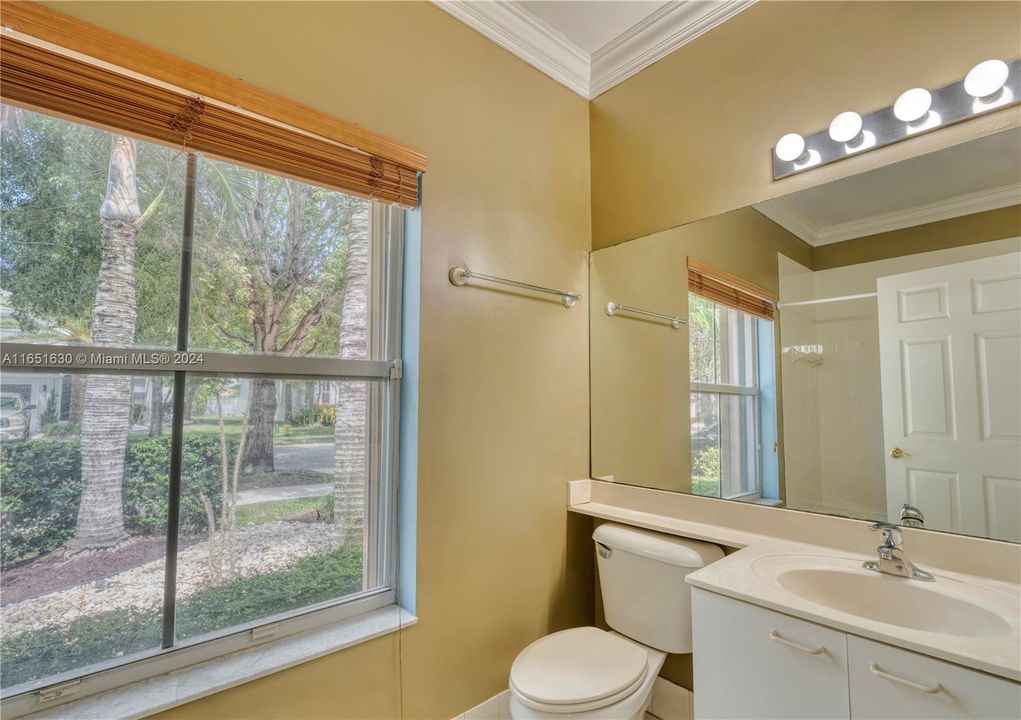 Entry Level Attached Bathroom