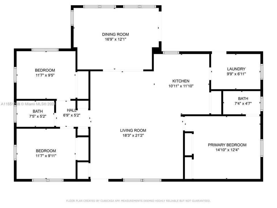 Active With Contract: $499,999 (3 beds, 2 baths, 1505 Square Feet)