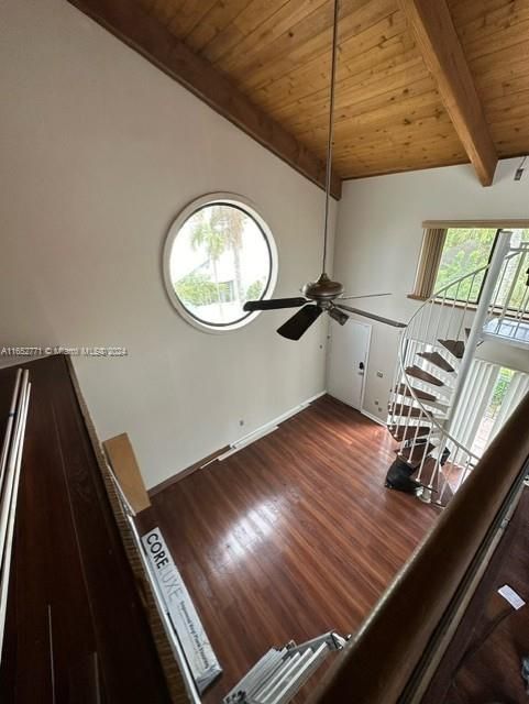 view of downstairs living