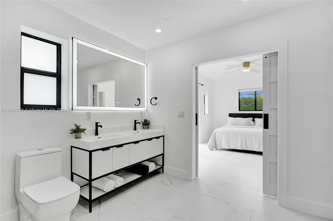 Master bathroom